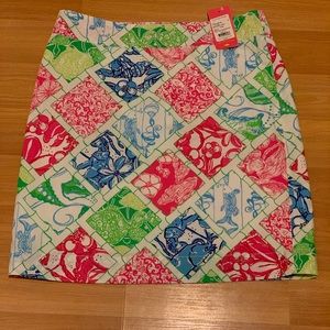 Women’s Lilly Pulitzer skirt. Jubilee Collection
